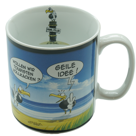 Hösti Jumbo Becher Touristen vollkacken