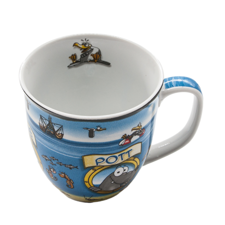 Hösti Becher Bullauge Moin Moin Moin