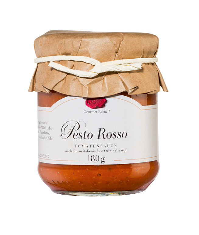 Pesto Rosso 180g Glas