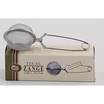 Tee-Ei-Zange Edelstahl  L 18 cm, Ø 6,5 cm