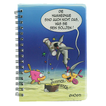 Hösti Schreibblock A6 mit 3D