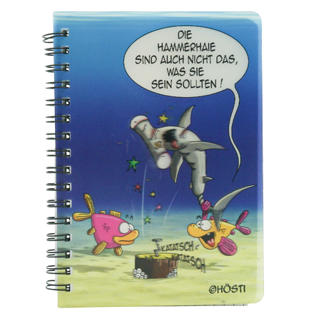 Hösti Schreibblock A6 mit 3D