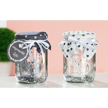 Glas "Eingemachte Liebe"