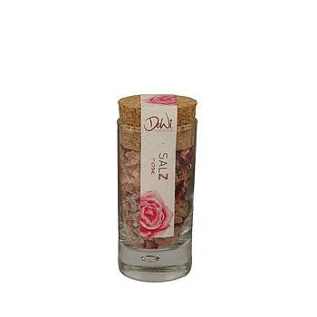 Korkenglas Rosensalz 55g