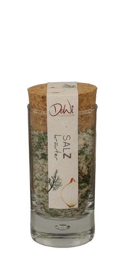 Kräutersalz kleines Korkenglas 70g