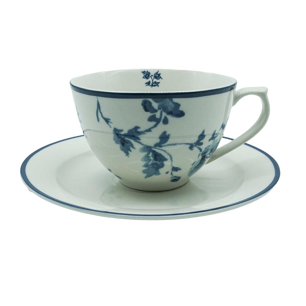 Tasse mit Untere &quot;China Rose&quot; ca. 30cl