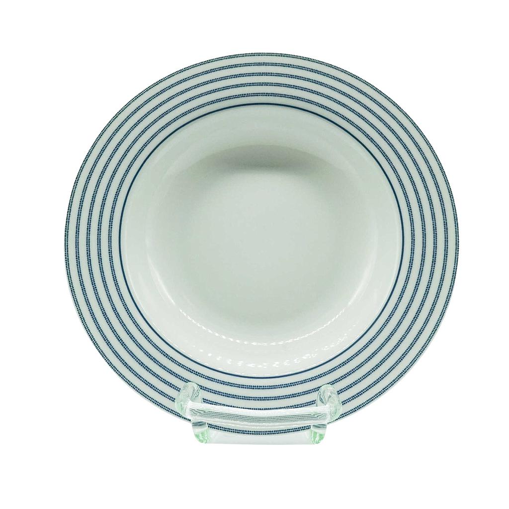 Teller, tief &quot;Candy Stripe&quot; 22 cm