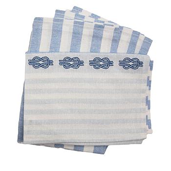 Geschirrhandtuch Halbleinen "Knoten" 50x70 cm