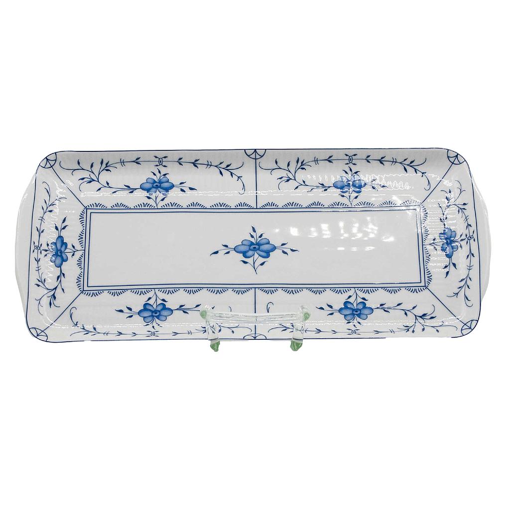 Kuchenplatte eckig 35x15,5 cm Strohblume (Amina)