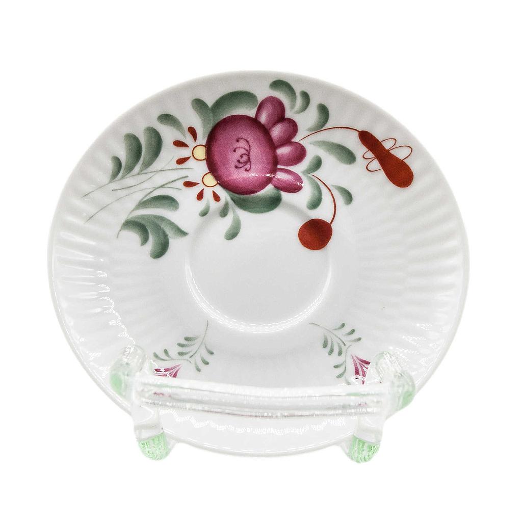 Teeuntertasse klein 12 cm Ostfriesenrose (Amina)