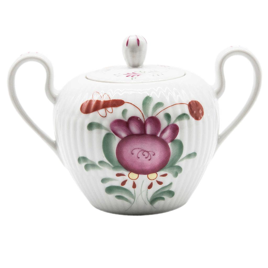 Zuckerdose mit Griffen 0,23 l Ostfriesenrose (Amina)