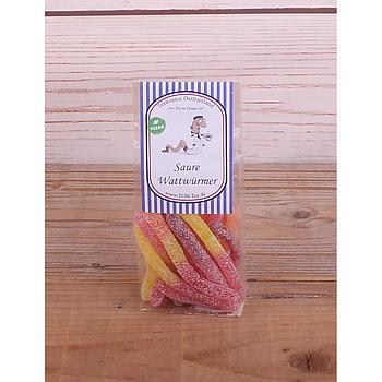 Saure Wattwürmer Fruchtgummi 130g