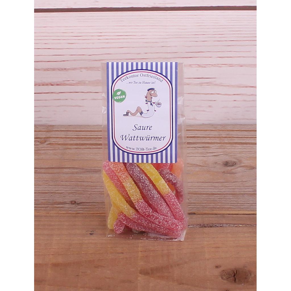Saure Wattwürmer Fruchtgummi 130g