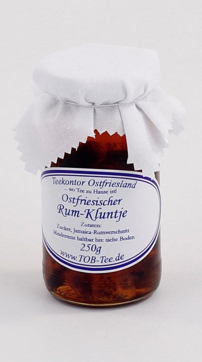 Rumkluntje, braun 250g