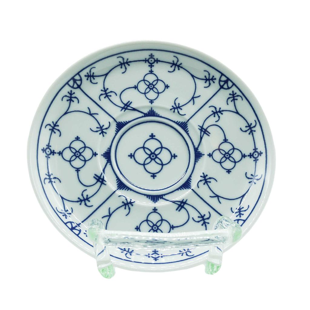 Untere zur Kaffeetasse &quot;Indisch-Blau&quot; (Winterling)