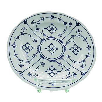 Winterling Indischblau Teller flach festoniert 21 cm