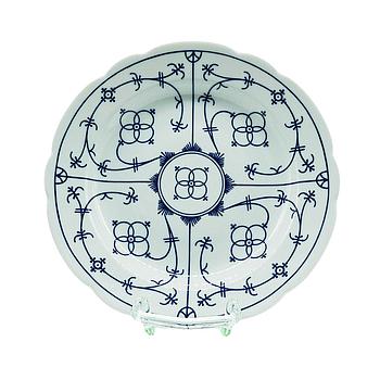 Winterling Indischblau Teller tief festoniert 24 cm