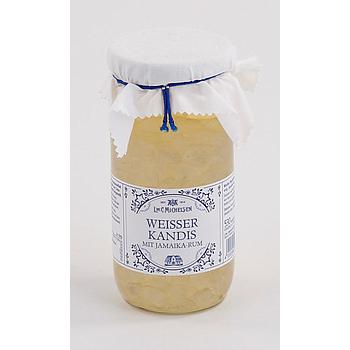 Landhaus Weisser Kandis mit Jamaika-Rum, 530 g