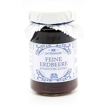 Landhaus Erdbeer Konfitüre -Extra-, 280 g