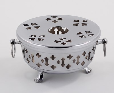 Stövchen auf Fuß, ca. 14 cm