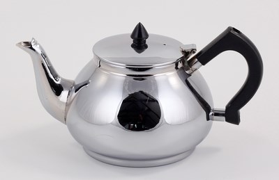 Teekanne blank 1,0l (Klappdeckel)