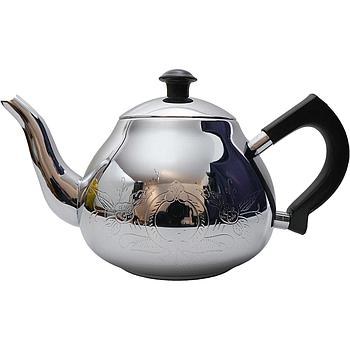 Teekanne mit Ostfriesen-Muster 1,0l (Loser Deckel)