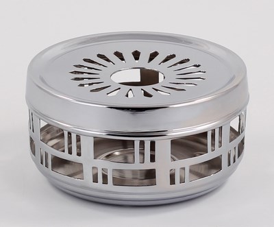 Stövchen mit eckigem Durchbruch