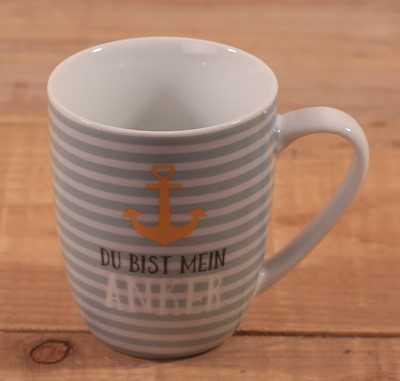 Becher "Du bist mein Anker" 0,25l