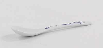 Porzellanlöffel (Indisch-Blau-OL)