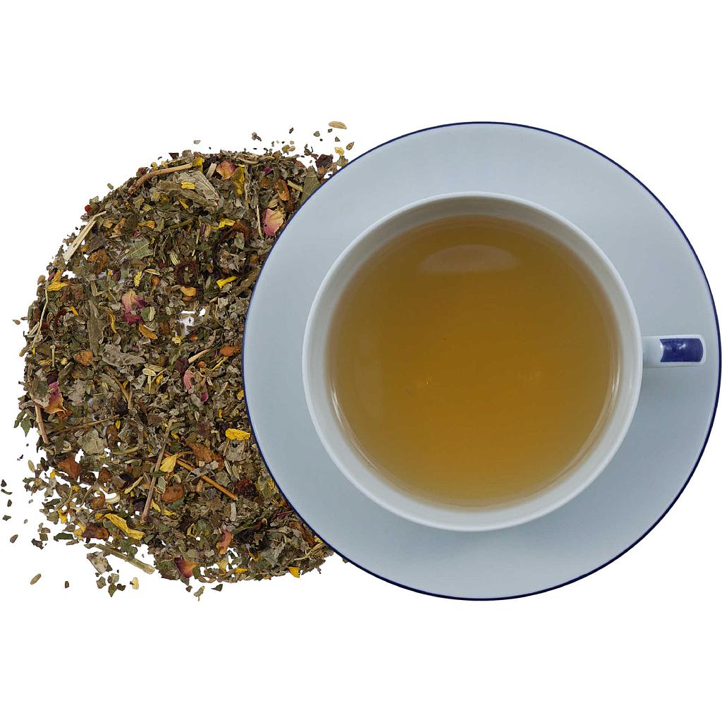 Schietwetterkräutertee mit Honig