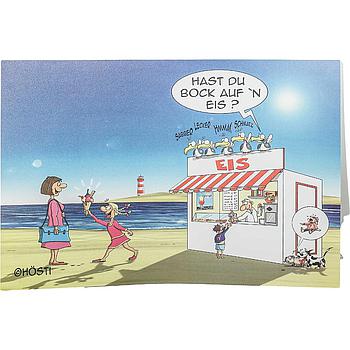 Hösti Platzset "Hast du Bock.."  ca.44x30cm Kunststoff