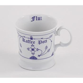 Herrenbecher "Kaffeepott" (Indisch-Blau-OL)