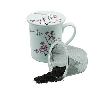 Porzellan KTT 3tlg "Cherry Blossom"