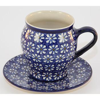 Unterteller für bömisch/Mollytasse, "Dattein"