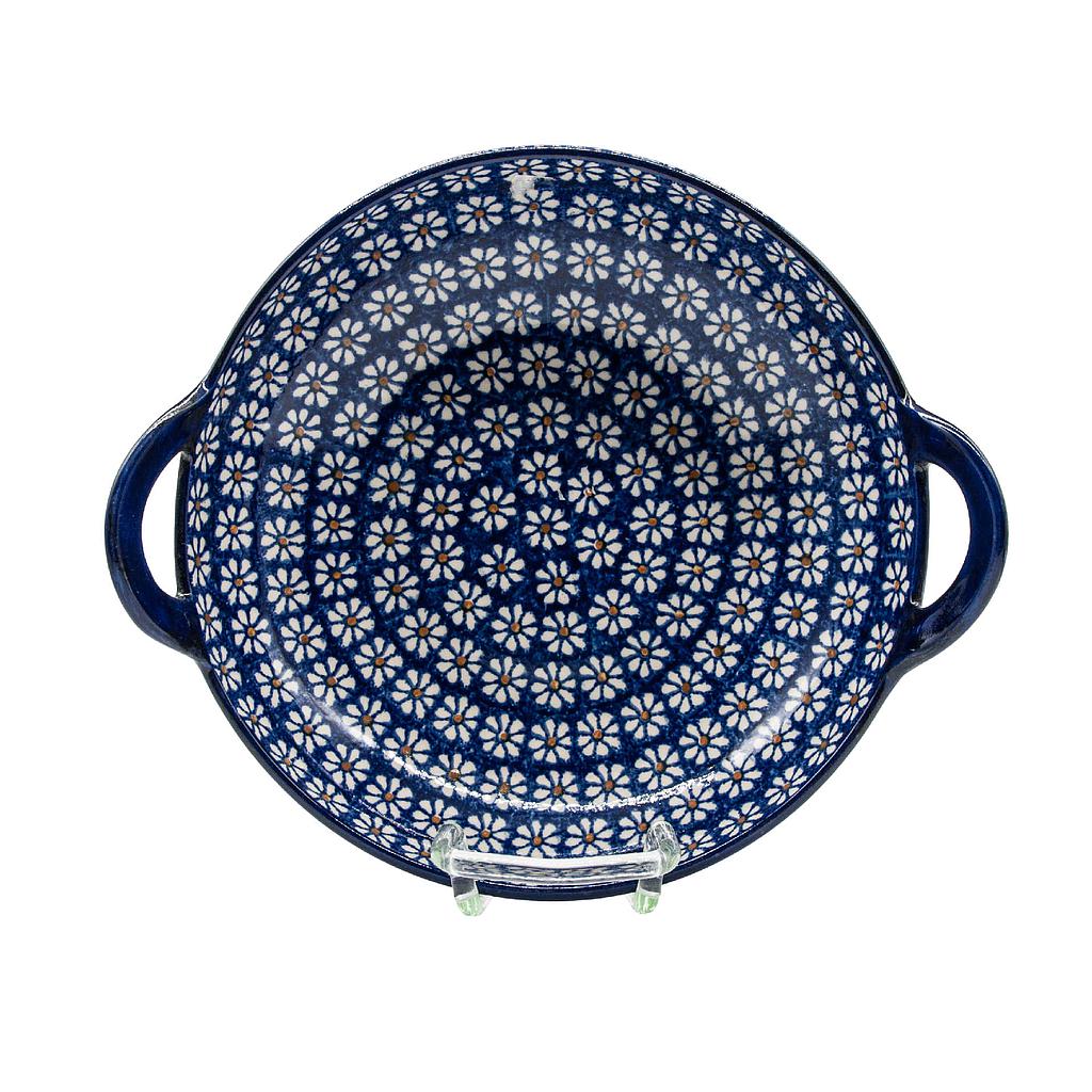 Brotschale mit Henkel; 25 cm Dattein