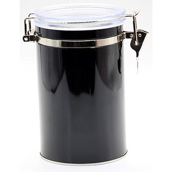 Dose "Loreen", 250 g Weißblech, rund, mit Aroma-Bügelverschluss  H 16,5 cm, Ø 10,3 cm