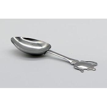 Teemaßlöffel "Teekanne" Edelstahl  L 10,6 B 3,5 cm