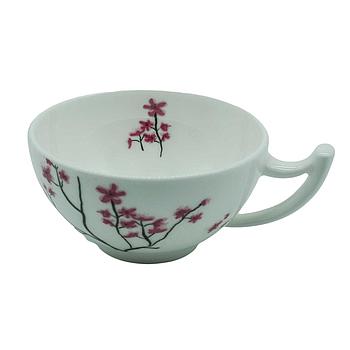 Bone China Tasse & Untere "Cherry Blossom", klein