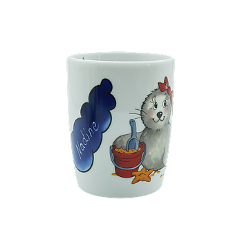 Becher Seehund Mädchen