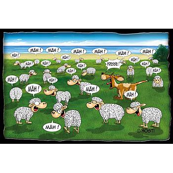 Hösti Postkarte Fresse!