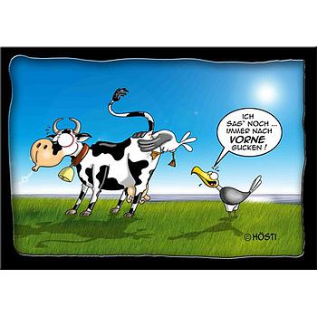 Hösti Postkarte Immer nach vorne gucken