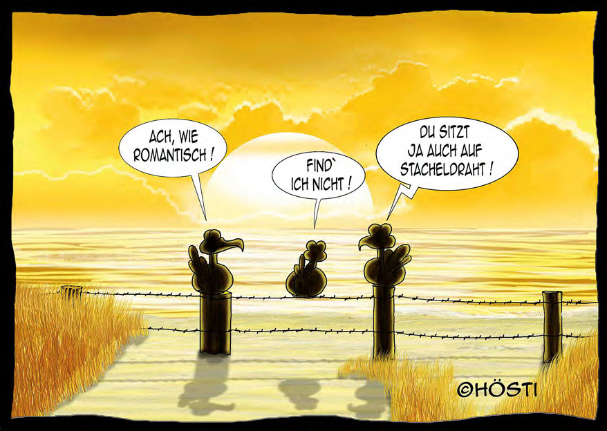 Hösti Postkarte &quot;Arschweh&quot;