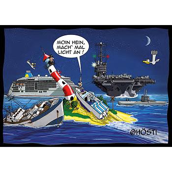 Hösti Postkarte "Mach mal Licht an!"