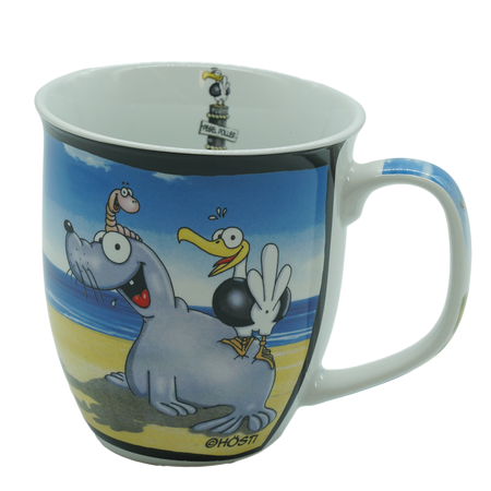 Hösti Becher Moin mit Leuchtturm 