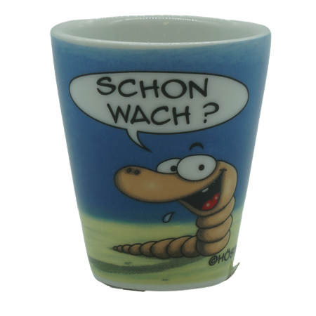 Hösti Eierbecher Moin schon wach 
