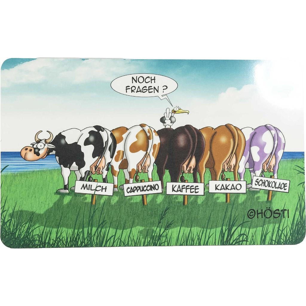 Hösti Frühstücksbrett Cappuchinokühe 