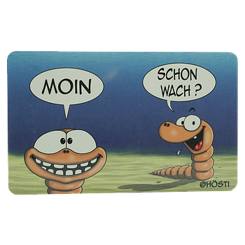 Hösti Frühstücksbrett Moin schon wach