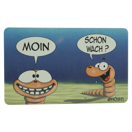 Hösti Frühstücksbrett Moin schon wach
