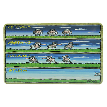 Hösti Frühstücksbrett Windschafe 