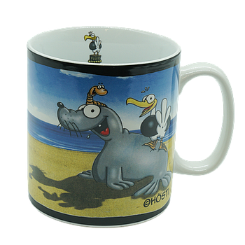 Hösti Jumbo Becher Moin mit Leuchtturm